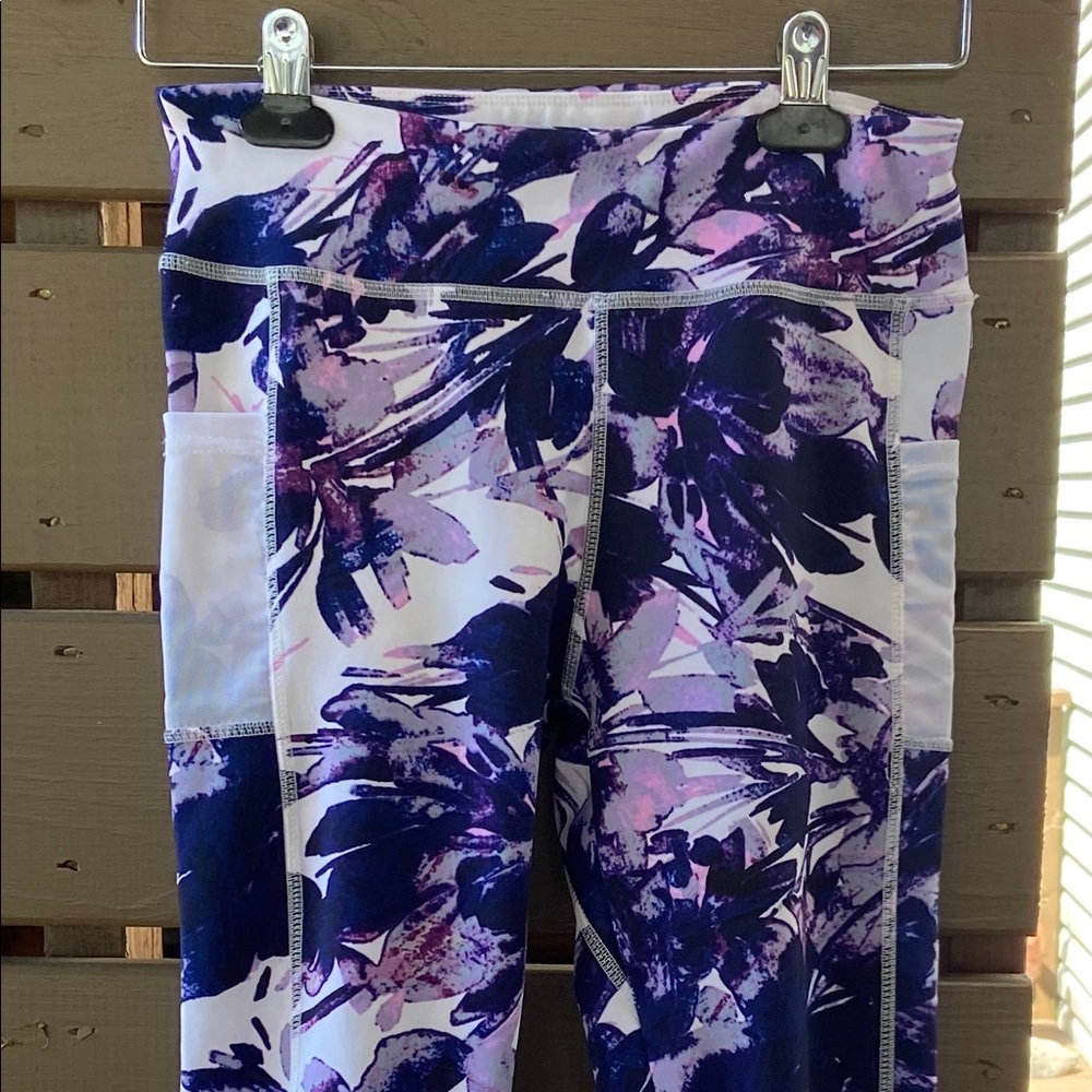 BSP purple pattern leggings